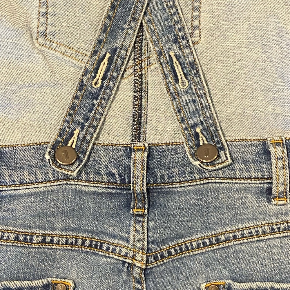 Anthropologie Pilcro and the Letterpress Denim Overalls - Picture 6 of 11